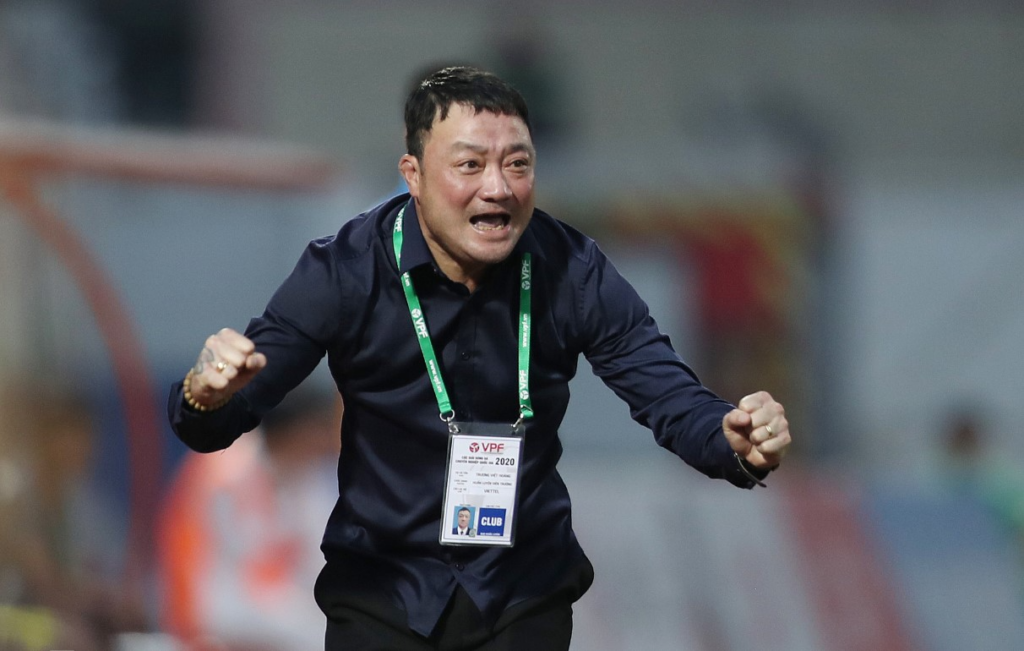 Huấn luyện viên Trương Việt Hoàng từng dẫn dắt cho câu lạc bộ bóng đá Sài Gòn